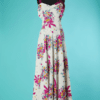 B7270-Robe-longue-1940-en-rayonne-blanche-imprime-bouquets-avec-noeuds-t38-40-001