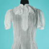 B7271-Chemisier-1930-en-voile-de-coton-blanc-et-jabot-t38