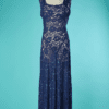 B7317-Robe-longue-1930-en-dentelle-bleue-electrique-t38
