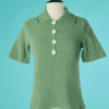 B7340-Pull-1930-40-en-coton-vert-tricote-t36-001