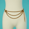 B7767-Ceinture-Chanel-a-3-rangs-de-chaines-et-double-C