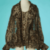 B7815-Veste-Christian-Dior-en-soie-imprime-panthere-t36-001