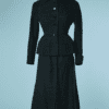 B6061-Tailleur-1940-Suzanne-Talbot-en-lainage-a-carreaux-t36-001