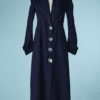 B6114-Manteau-1910-en-lainage-bleu-et-boutons-en-nacre-t38-001