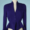 B6177-Veste-Thierry-Mugler-en-lainage-violet-t38-001