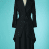 B7928-Manteau-Alexander-McQueen-en-lainage-noir-t38-01