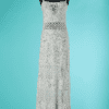 B7880-Robe-longue-Chanel-coton-et-soie-blanc-paillettes-or-et-argent-t38-01