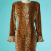 B7897-Robe-Valentino-en-lainage-imprime-animal-tachete-t42-01