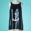B7953-Robe-courte-Dolce-Gabbana-en-soie-blanche-brodee-de-sequins-marine-et-blanc-t40-42-01