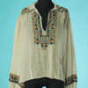 B7995-Chemisier-1930-en-mousseline-ecrue-brode-couleurs-t46-01