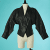B7998-Blouson-1980-en-cuir-noir-avec-lacets-dos-t42-01
