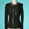 B8023-Veste-Ungaro-en-tweed-noir-col-perle-t38-01