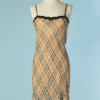 B8418-Robe-nuisette-Burberry-en-mousseline-a-carreaux-t38-40-01