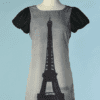 B8491-Robe-Moschino-grise-imprime-tour-Eiffel-t38-01