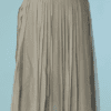 B8494-Jupe-Christian-Dior-en-mousseline-de-soie-grise-plissee-t38-01