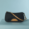 B8641-Sac-Christian-Dior-en-jeans-bleu-et-cuir-beige-N°1929-avec-carte-01