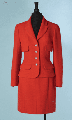 B8758-Tailleur-Chanel-en-tweed-orange-t36-01