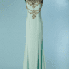B8349-Robe-longue-Gai-Mattiolo-red-Carpet-en-polyester-bleu-ciel-blanc-et-or-t36-38-01