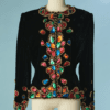 B8370-Veste-Givenchy-en-velours-noir-brodee-de-paillettes-couleurs-t42-01