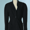 B8749-Veste-Mugler-par-Thierry-Mugler-en-lainage-noir-col-asymetrique-t40-01