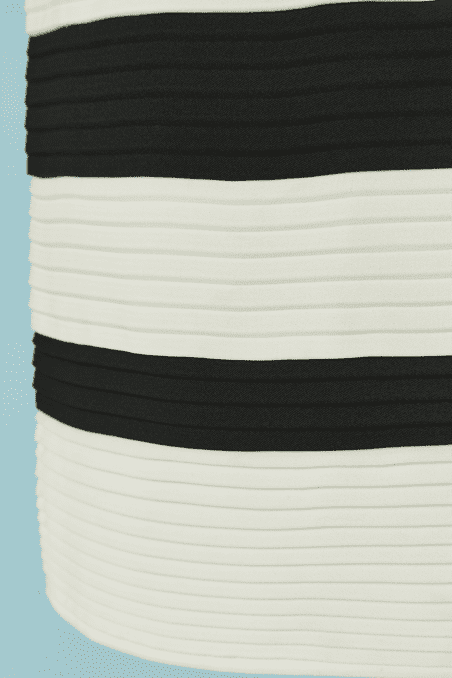 Tailleur Thierry Mugler vintage en polyester noir et blanc – Image 8
