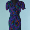 B9229-Robe-Saint-Laurent-portefeuille-en-soie-violet-bleu-turquoise-ocre-t34-01