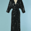 B9303-Robe-longue-Oleg-Cassini-cousue-de-paillettes-noires-t38-40-01