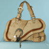 B9738-Sac-saddle-Christian-Dior-en-cuir-beige-et-marron-01