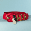 B9759-Ceinture-Versace-1990-en-satin-fuchsia-et-bijoux-t70cm-01