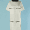 B9785-Robe-Lanvin-en-soie-blanche-surpiqures-et-fermetures-eclair-t40-42-01