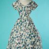 B7430-Roe-1950-en-coton-lanc-imprime-turquoise-et-vert-strass-t40-001