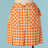 B9603-Mini-jupe-1970-en-coton-a-carreaux-jaunes-et-blancs-t38-01