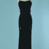 C0004-Robe-longue-Versace-noire-fendue-sur-les-cotes-et-lanieres-t36-01