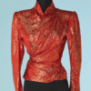 C1592-Chemisier-cache-coeur-Ungaro-1980-en-soie-rouge-broche-or-t38-01