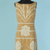 C1766-Robe-Lecohanet-Hemant-en-soie-moutarde-et-broderies-blanches-t38-01