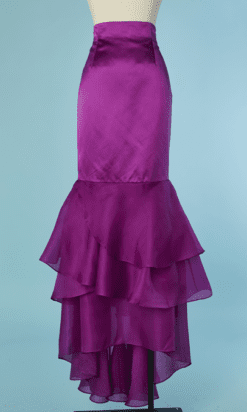 C1759-Jupe-longue-du-soir-Carolina-Herrera-en-satin-et-organza-fuschsia-violet-t38-01