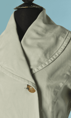 Alternative view of Veste Vivienne Westwood façon trench en coton beige