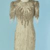 C1769-Robe-black-tie-Oleg-Cassini-en-mousseline-perlee-et-pailletee-or-t40-01