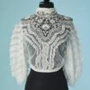 C2613-480E-Chemisier-1900-en-tulle-incruste-de-dentelle-sur-encolure-et-volants-de-dentelle-t36-38