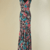 C2788-Robe-longue-Versace-collection-avec-traine-en-maille-imprimee-mosaique-t38-01