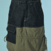 C2900-Jupe-Marithe-et-Francois-Girbaud-en-jeans-et-coton-kaki-t38-01
