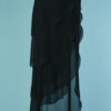 C3147-Jupe-Chanel-2001en-mousseline-noir-asymetrique-et-volants-T36