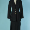 C3152-Tailleur-Chantal-Thomass-en-crepe-de-laine-noir-decoupes-et-boutons-dores-t38