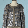 C3564-Gilet-Chanel-en-cachemire-gris-brode-de-carreaux-pailletes-argent-irise-t40-01
