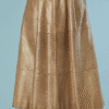 C3571-Jupe-Chanel-annee-2000-en-cuir-dore-t42-01