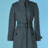 C3741-Manteau-Burberry-en-lainage-gris-avec-ceinture-t38-01