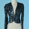 C3834-Veste-bolero-1930-tulle-noir-recouvert-de-pillettes-grises-T38-001