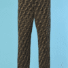 C3739-Pantalon-Fendi-en-coton-et-polyester-marron-avec-monogramme-t38-01