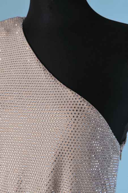 Combinaison pantalon Alexandre Vauthier asymétrique avec strass – Image 2