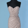 C3897-Mini-robe-Alexandre-Vauthier-jersey-beige-rose-strass-argent-entierement-drape-t34-001